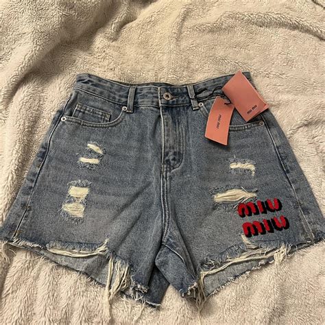 miu miu shorts|where to buy miu michu.